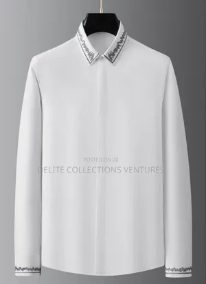 *High Quality Italy Design Slim Fit Slick Shirt Available Now
