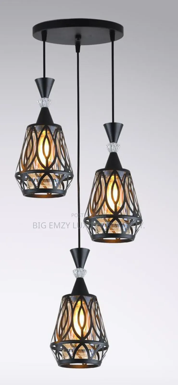 Black Body Modern 3in1 Living Lights .