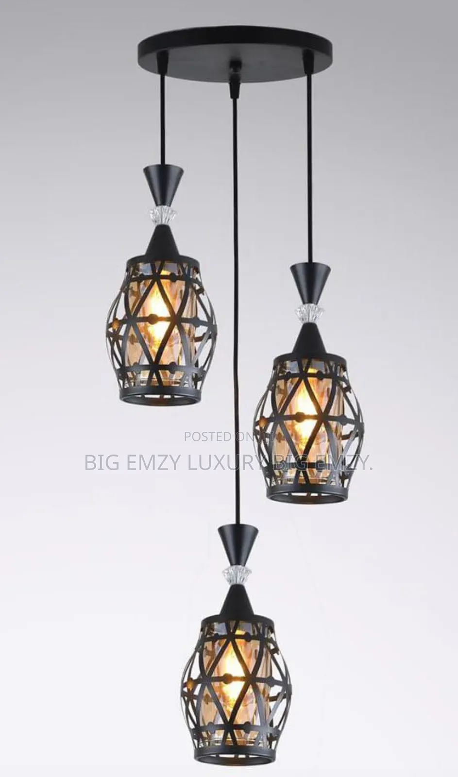 Black Body Modern 3in1 Living Lights .