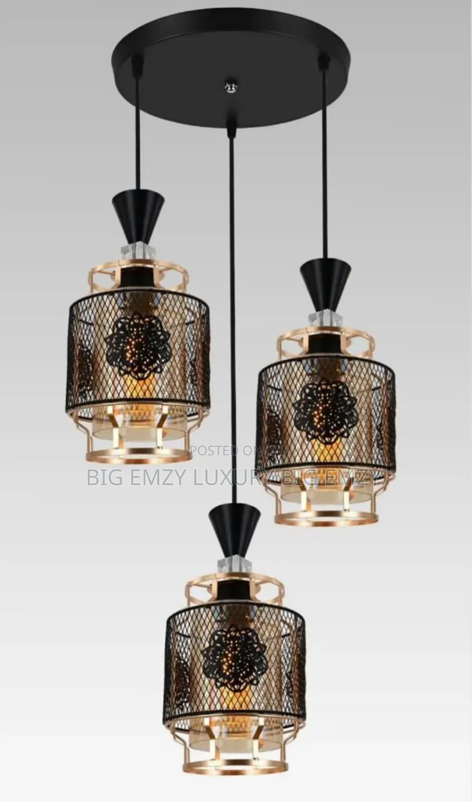 Black Body Modern 3in1 Living Lights .