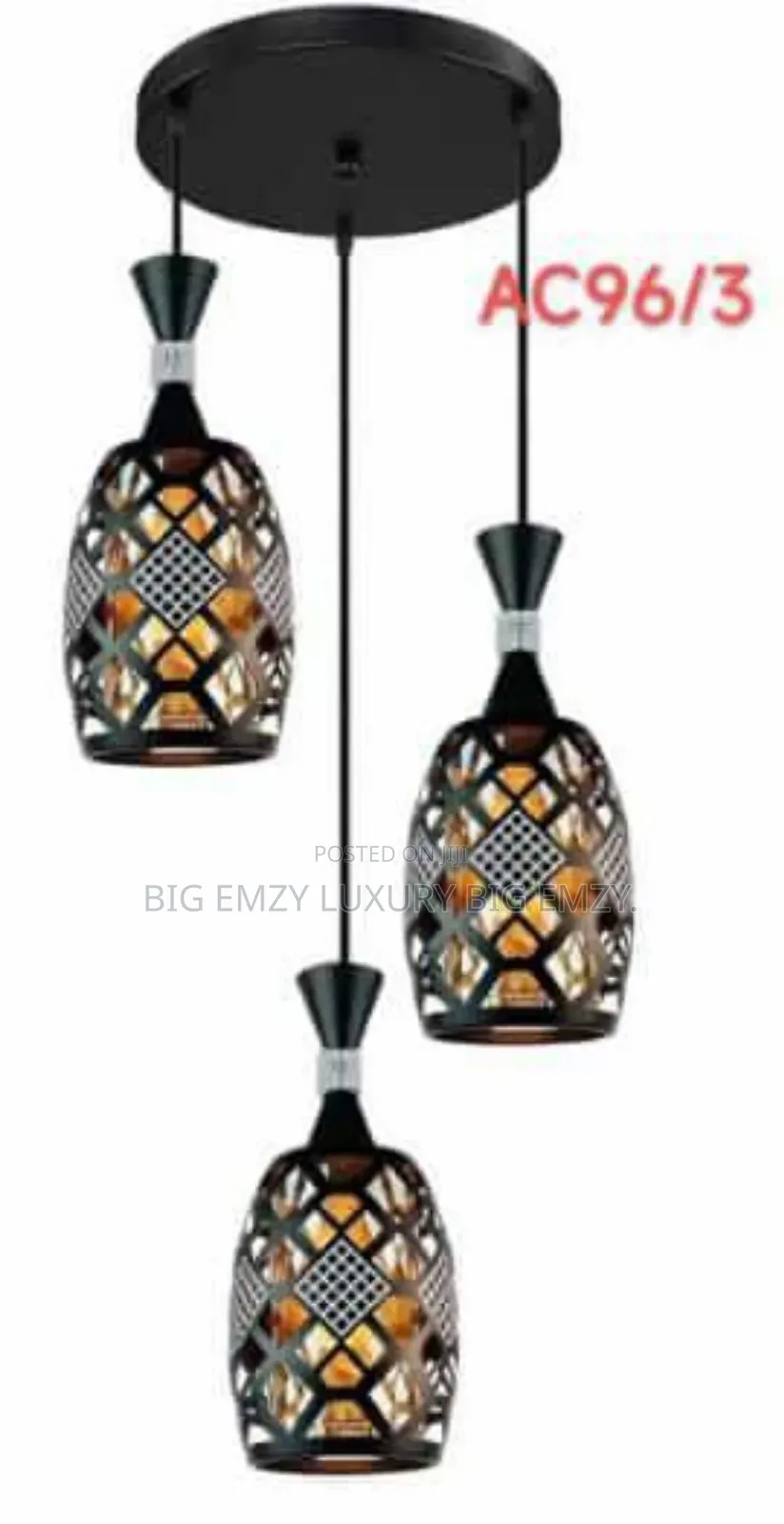 Black Body Modern 3in1 Living Lights .