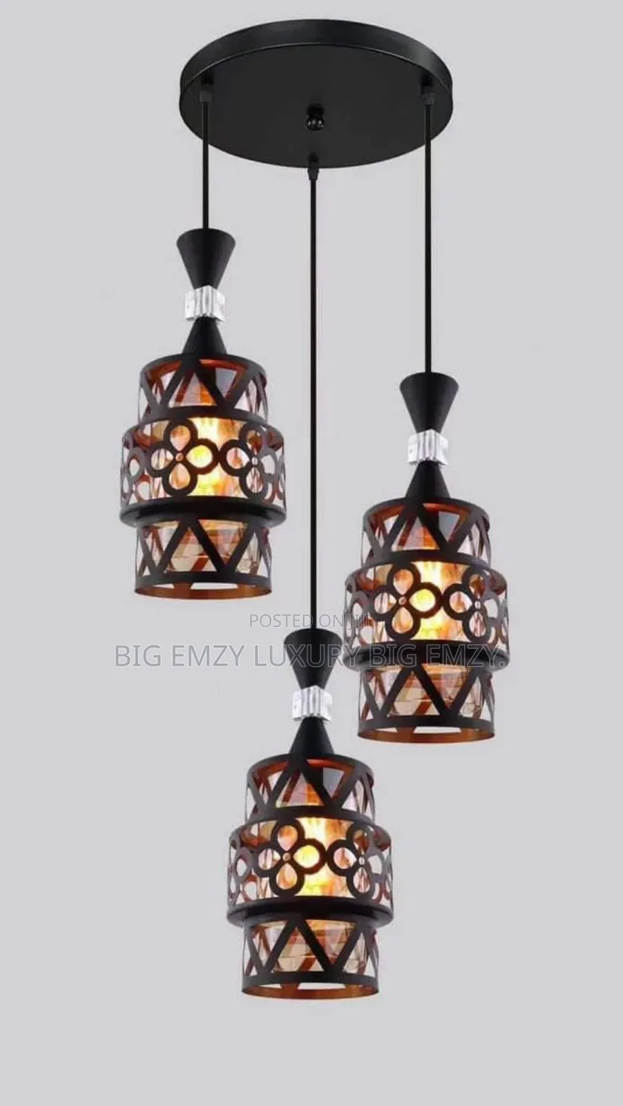 Black Body Modern 3in1 Living Lights .
