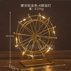 Ferris Wheel Home Decor With Light