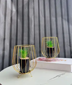 Caged Table Flowers