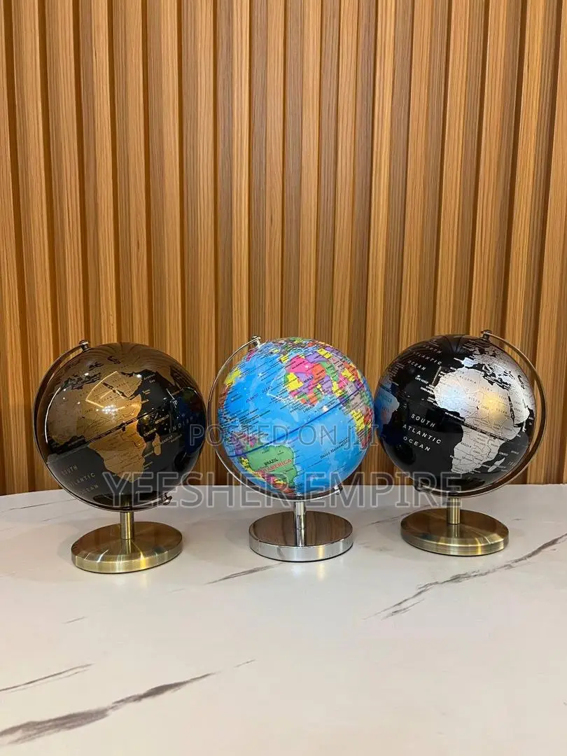 World Globe Home Decor Figurine