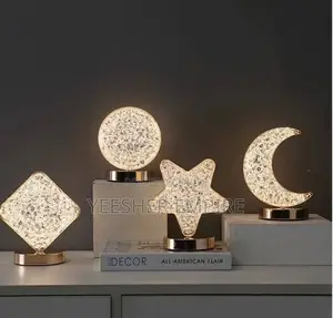 Crystal Lamp Home Decor
