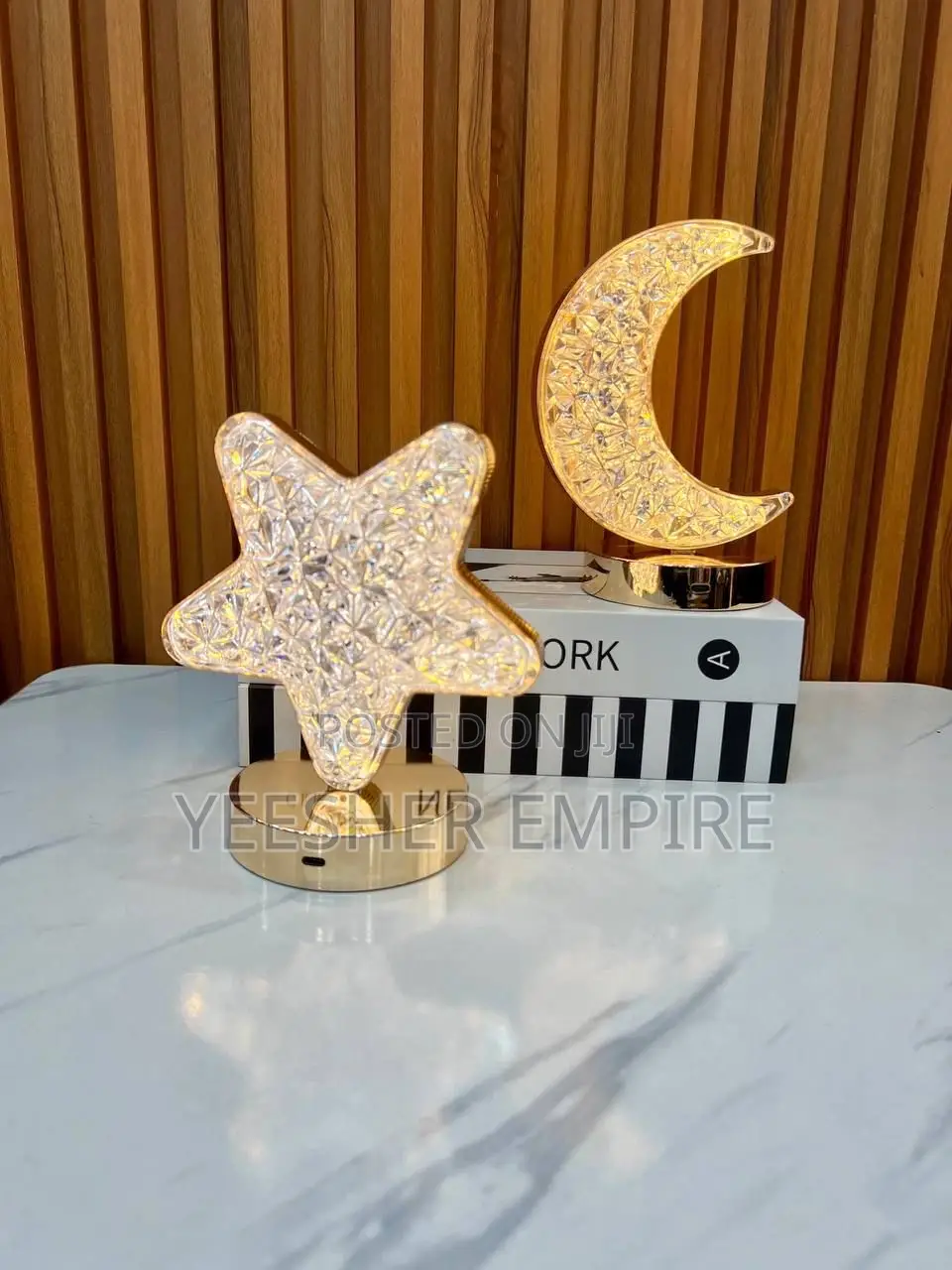 Crystal Lamp Home Decor