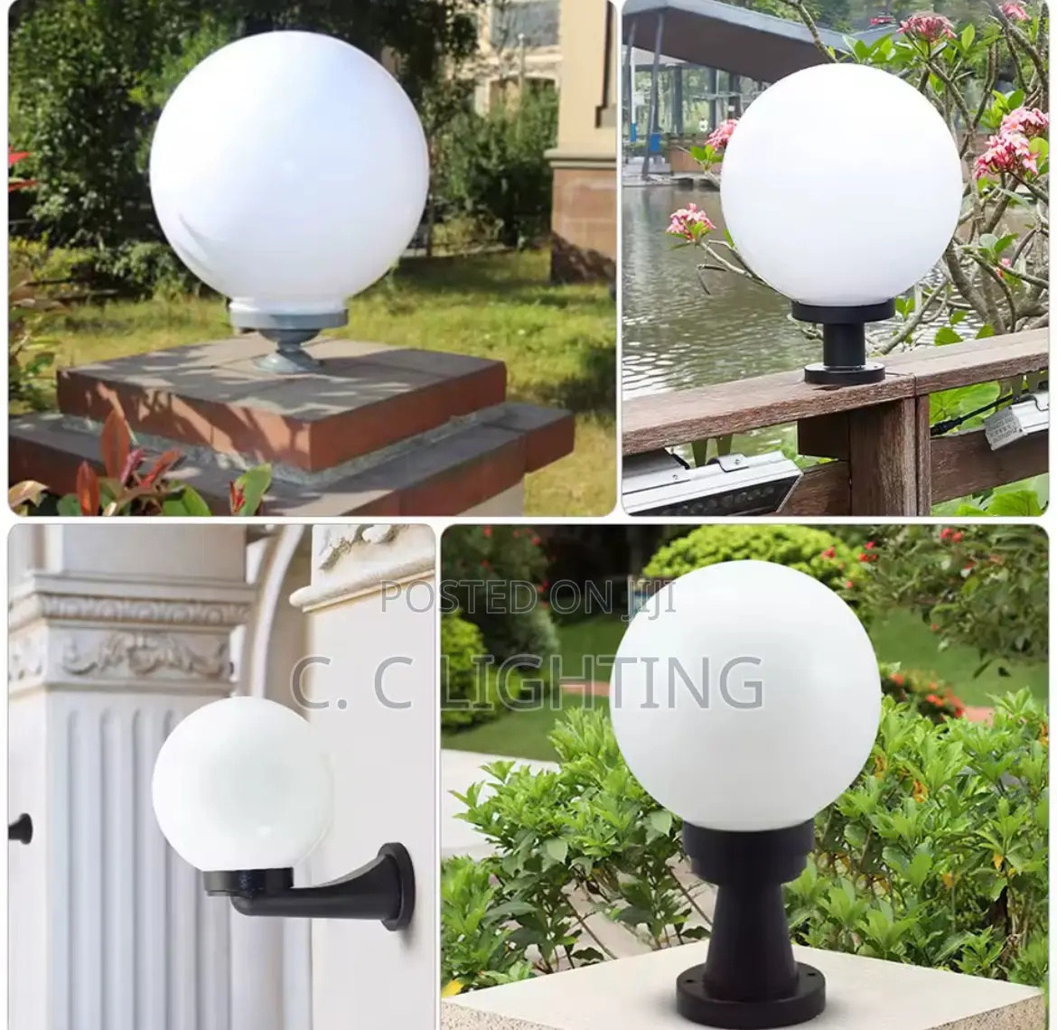 Fence Lampshade Outdoor Post Li