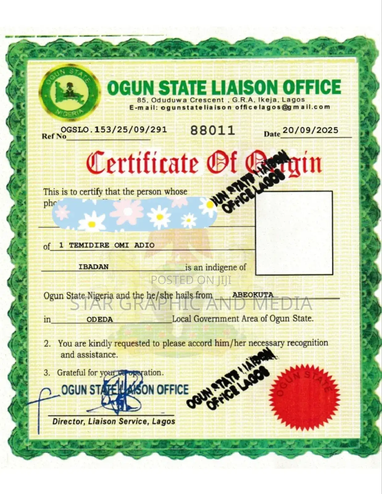 State of Origin Certificate Processing — Fast Genuine