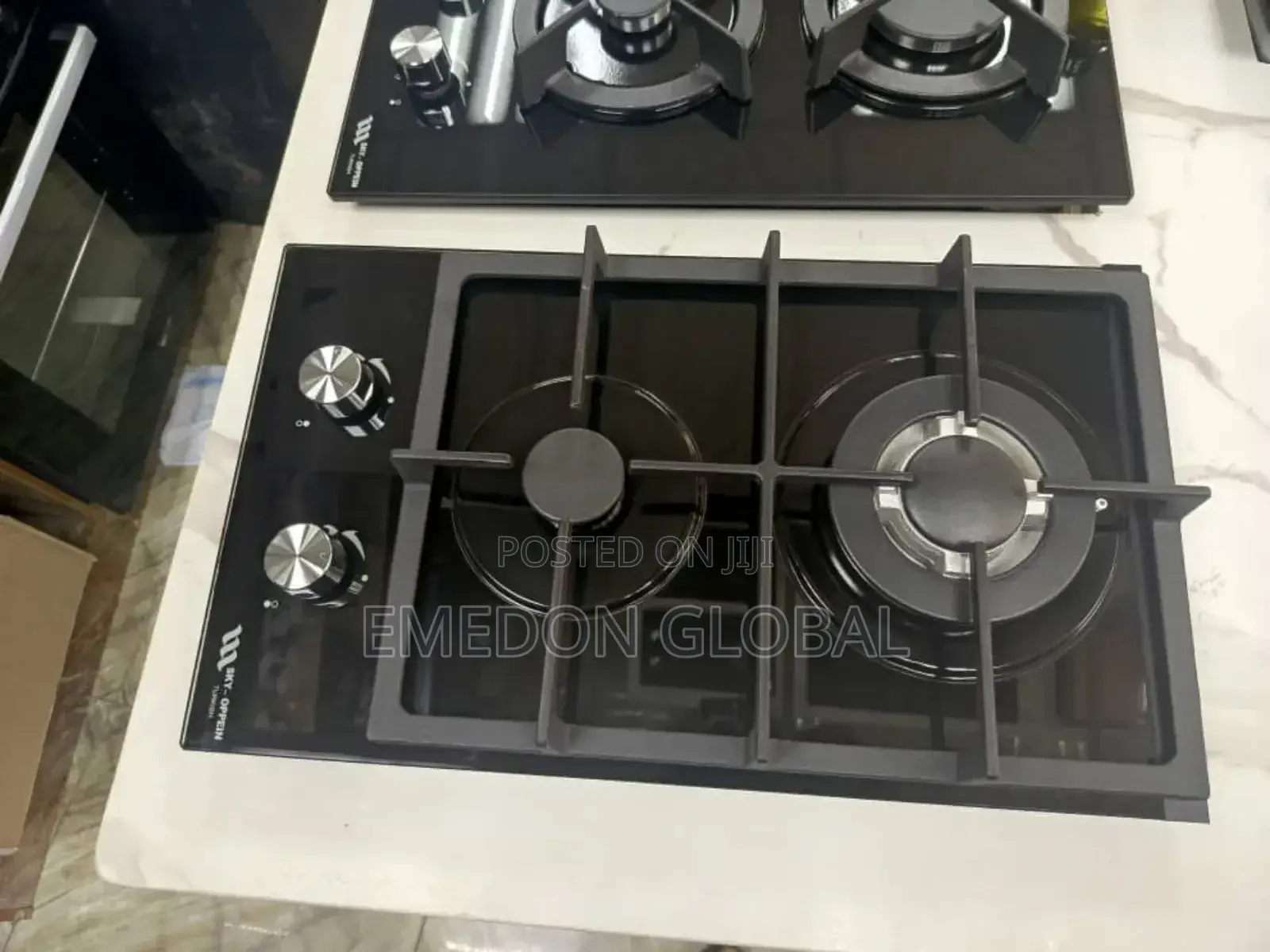 2-Burner Tabletop Gas Cooker.