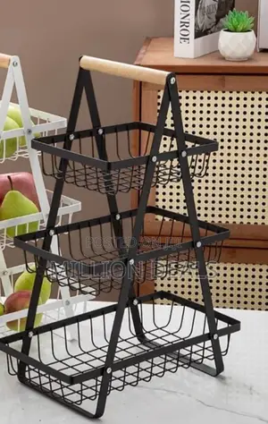 Versatile Home Storage Fruit Rack