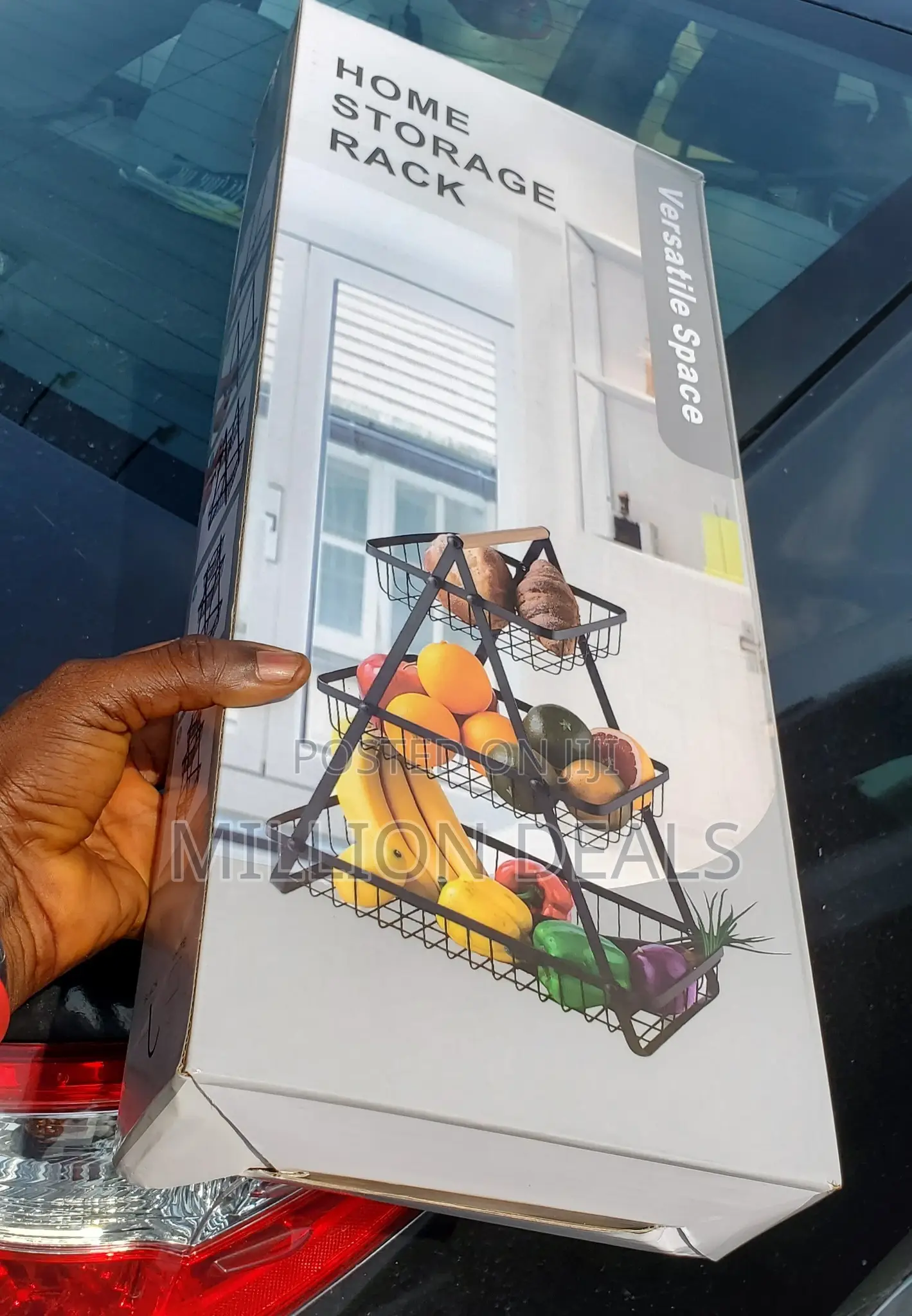 Versatile Home Storage Fruit Rack