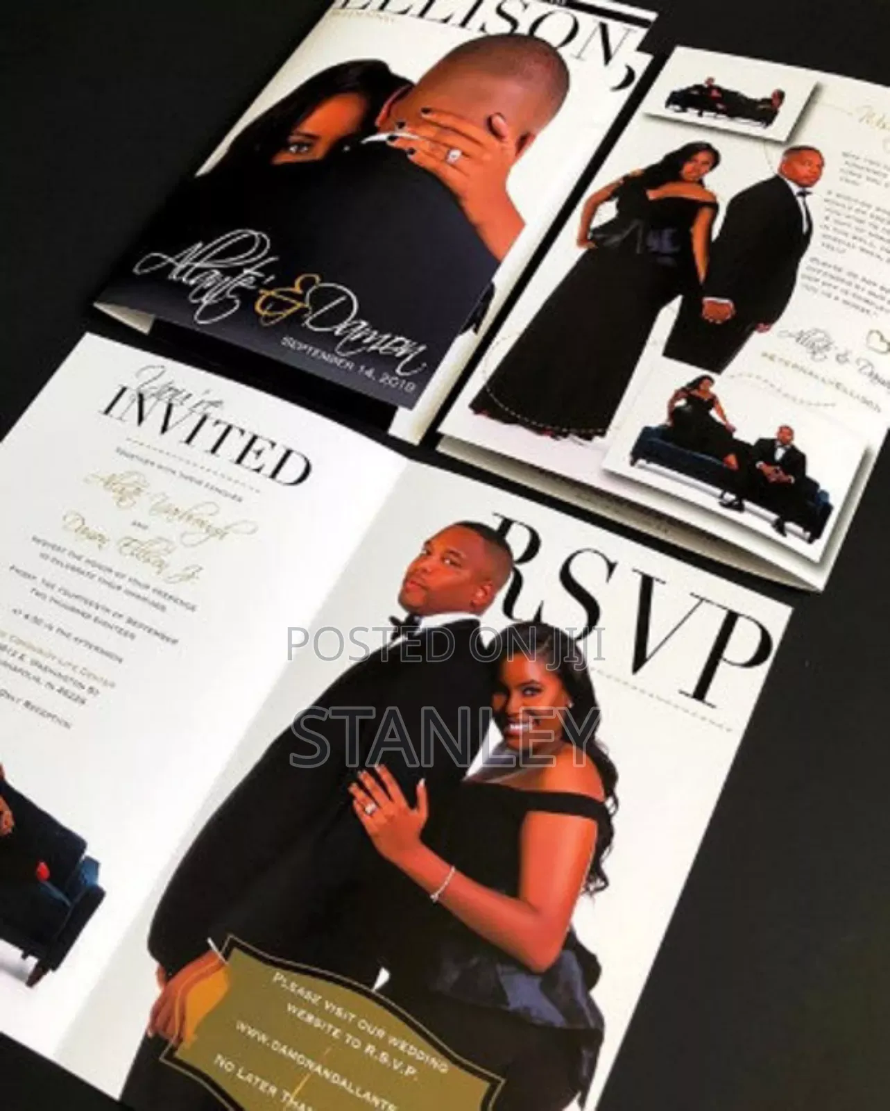 Vip Wedding Program / Brochure (Magazine Style)