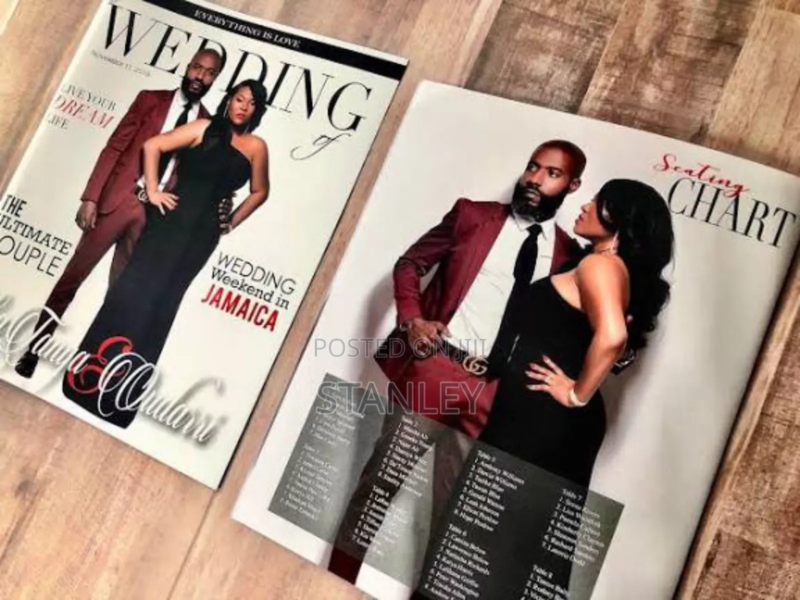 Vip Wedding Program / Brochure (Magazine Style)