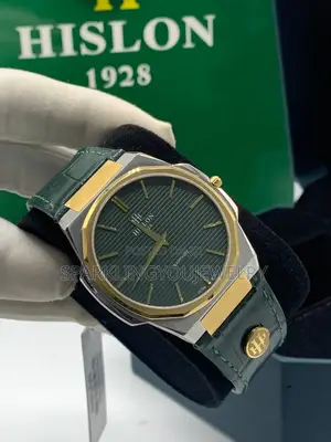 Hislon Leather Watch for Men