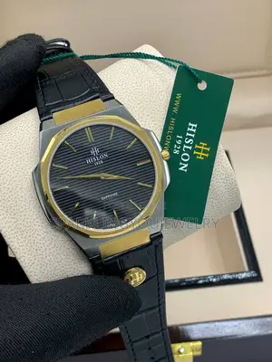 Hislon Leather Watch for Men