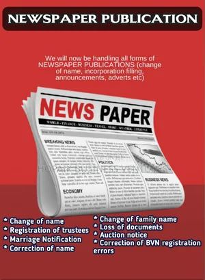 Newspaper Adverts
