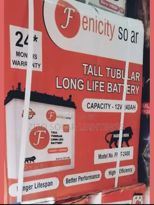 240ah Fenicity Solar Tubular Battery