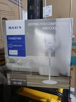 Maxi 16" Standing Fan – White (Rd-40b)
