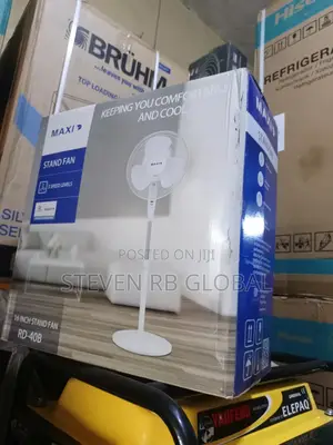 Maxi 16" Standing Fan – White (Rd-40b)