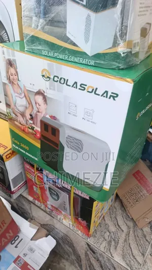 3.6 Kva Battery Solar Power Generator With 1200watt Inverter Capacity