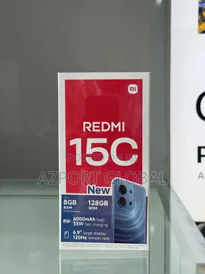 New Xiaomi Redmi 15C 4G 128 GB Black