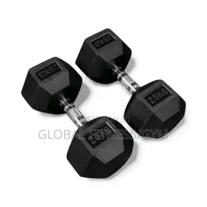 25kg Hexagon Dumbbell