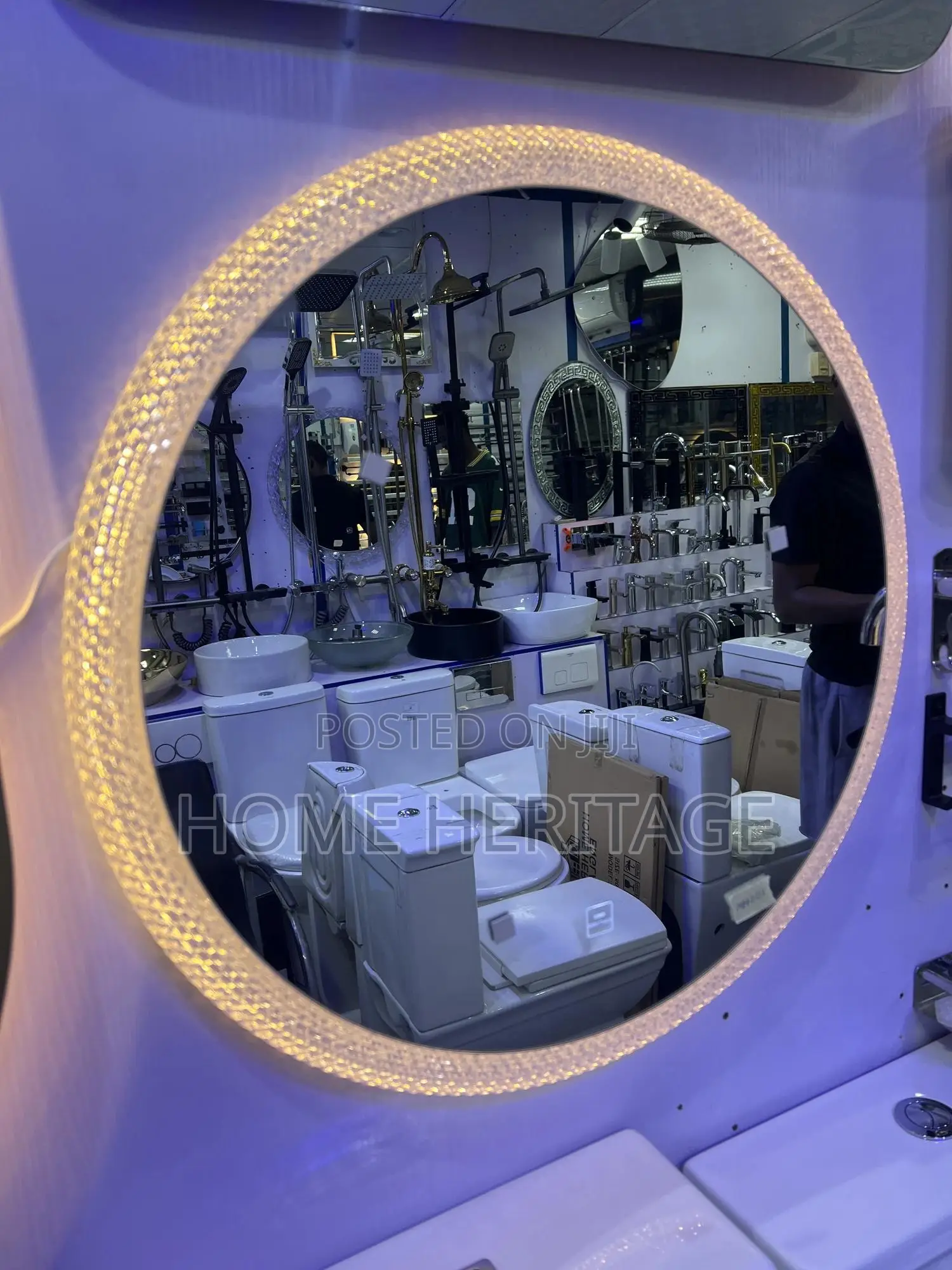 Acrylic Frame Led Mirror