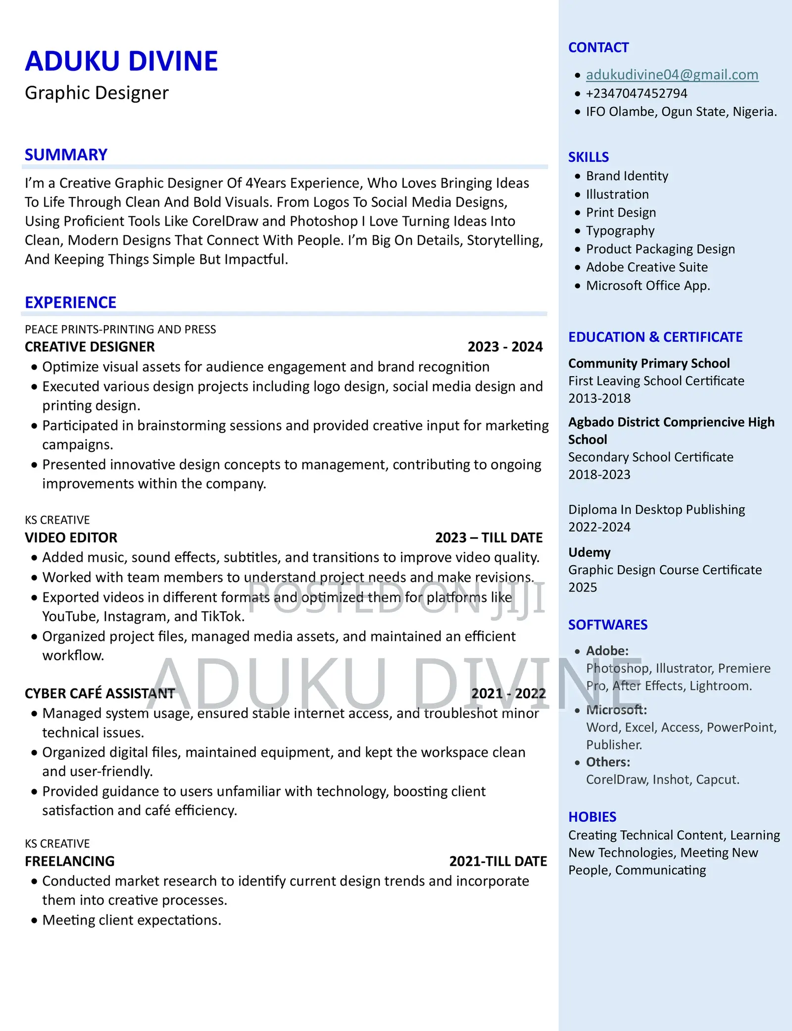 Graphic Designer