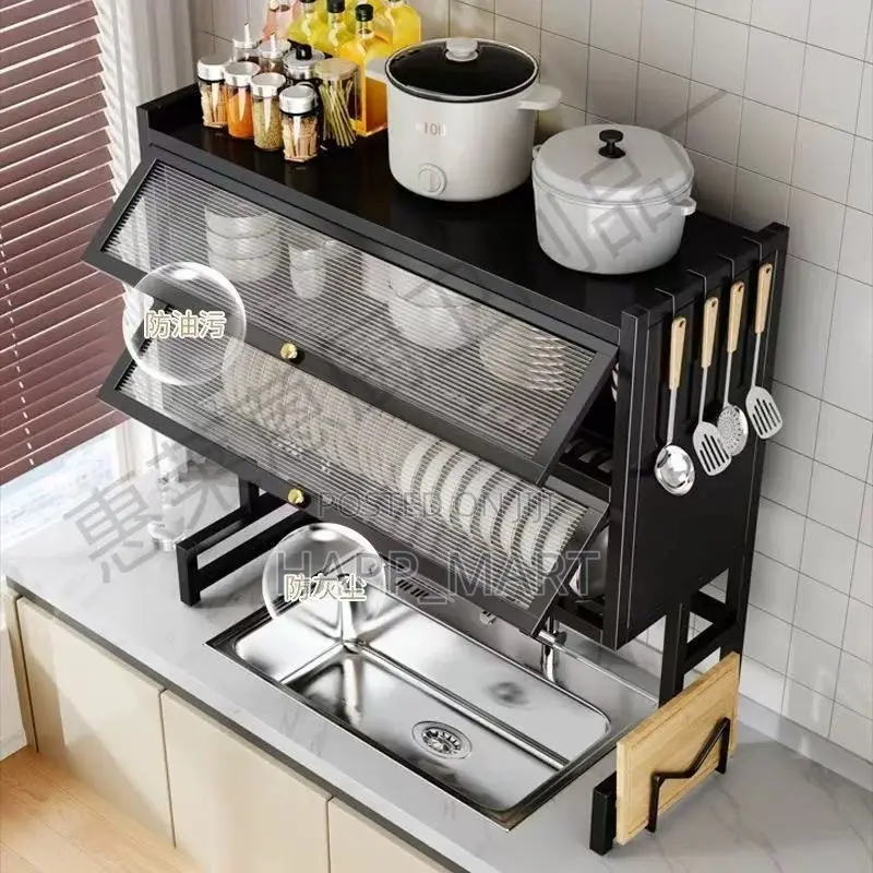 105cm Over-the-sink Multifunctional Kitchen Rack