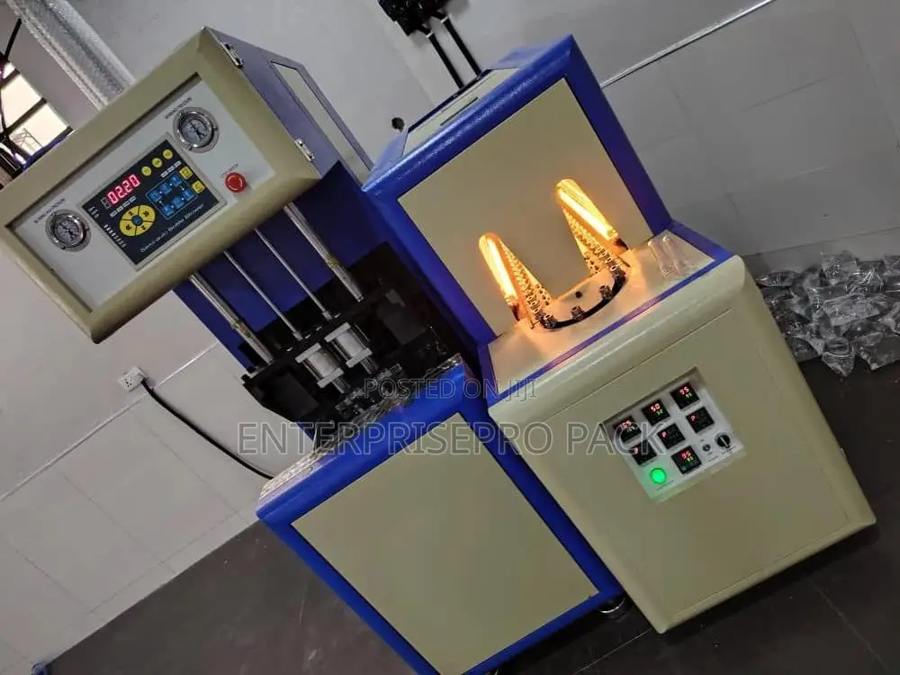 Semi Automatic Pet Blower for Bottles –Industrial Plastic Bottle Maker