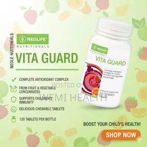 Vita Guard Children’S Chewable Antioxidant Immune Boosting Carotenoids