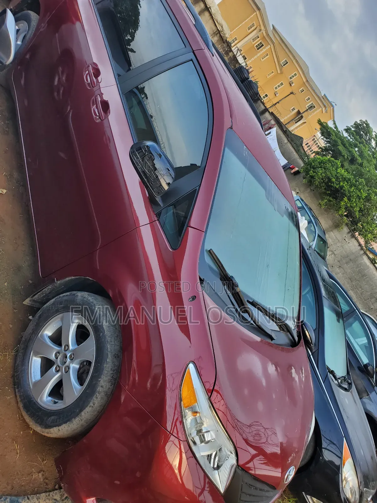 Toyota Sienna 2010 Red