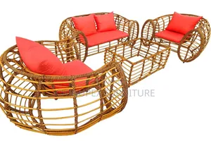 Giant 4 Seaters Rattan Chair
