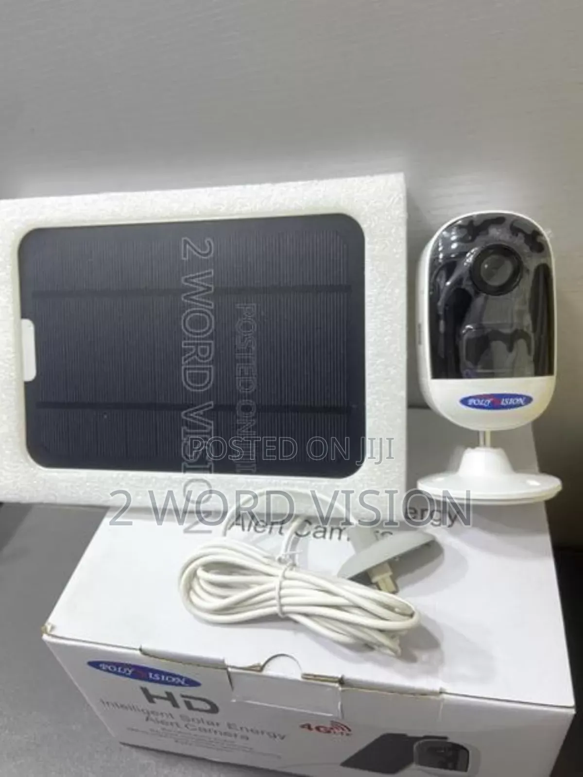 Solar Powered 4g Simcard Indoor CCTV Camera
