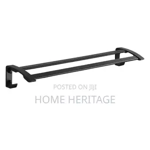 Double Towel Rail With Hook