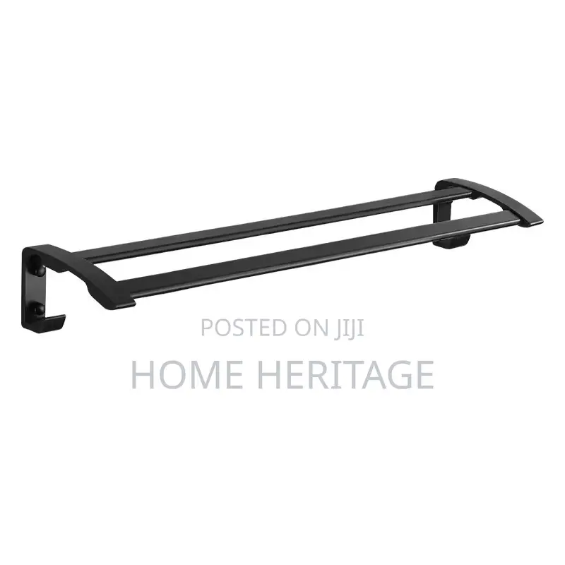 Double Towel Rail With Hook
