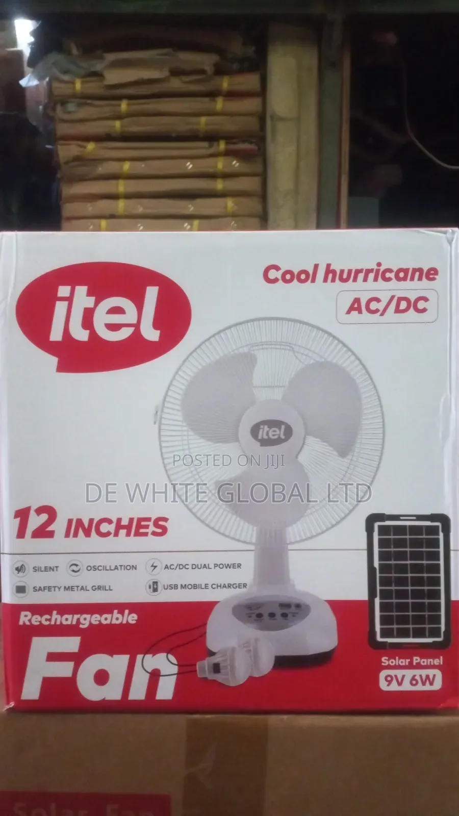 Table Fan Ac Dc
