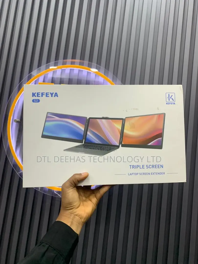 Kefeya S2 14” Triple Screen Laptop Monitor Extender