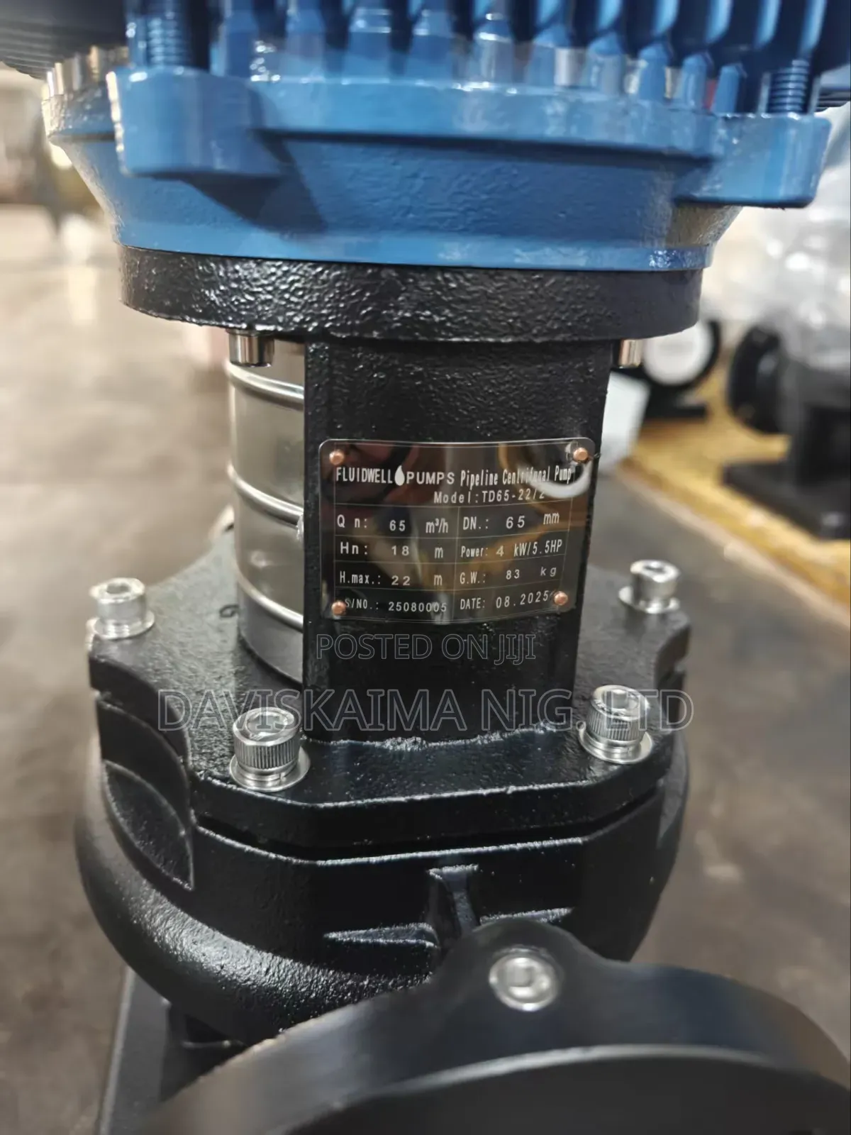 Fluidwell Inline Circulation Pumps