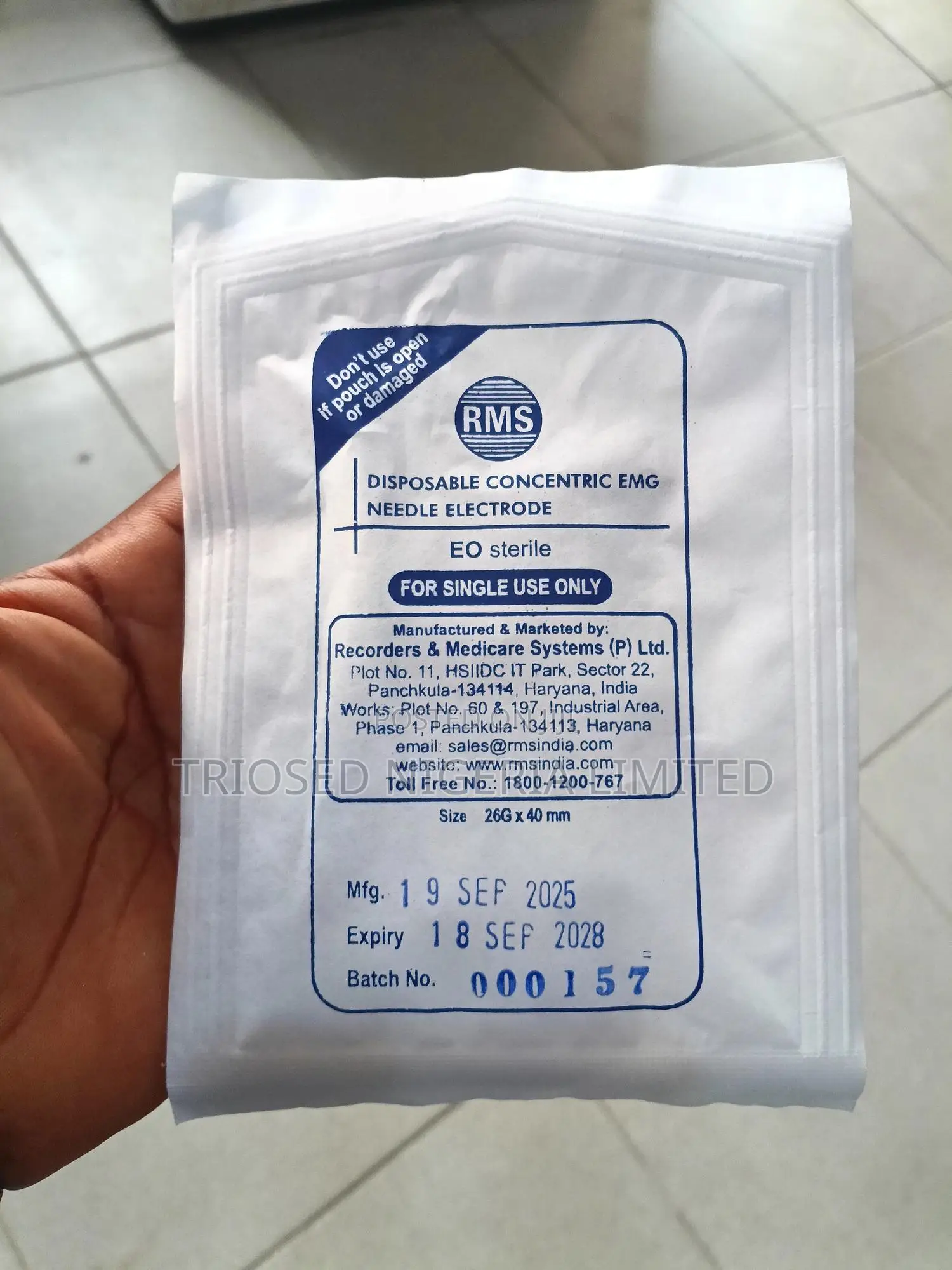 Emg Disposable Concentric Needle