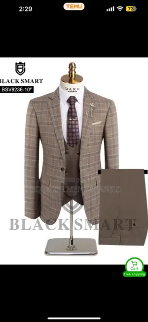 Quality Turkish Checkers Official Men’S Suit