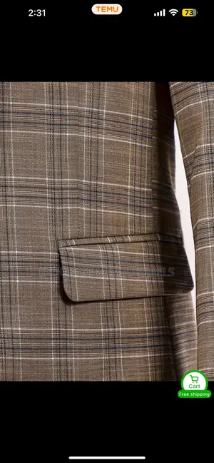 Quality Turkish Checkers Official Men’S Suit