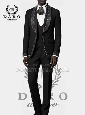 Quality Luxury Stone Daro Tuxedo Men’S Suit