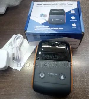 2 In 1 58mm, 80mm Wireless Receipt And Label Printer