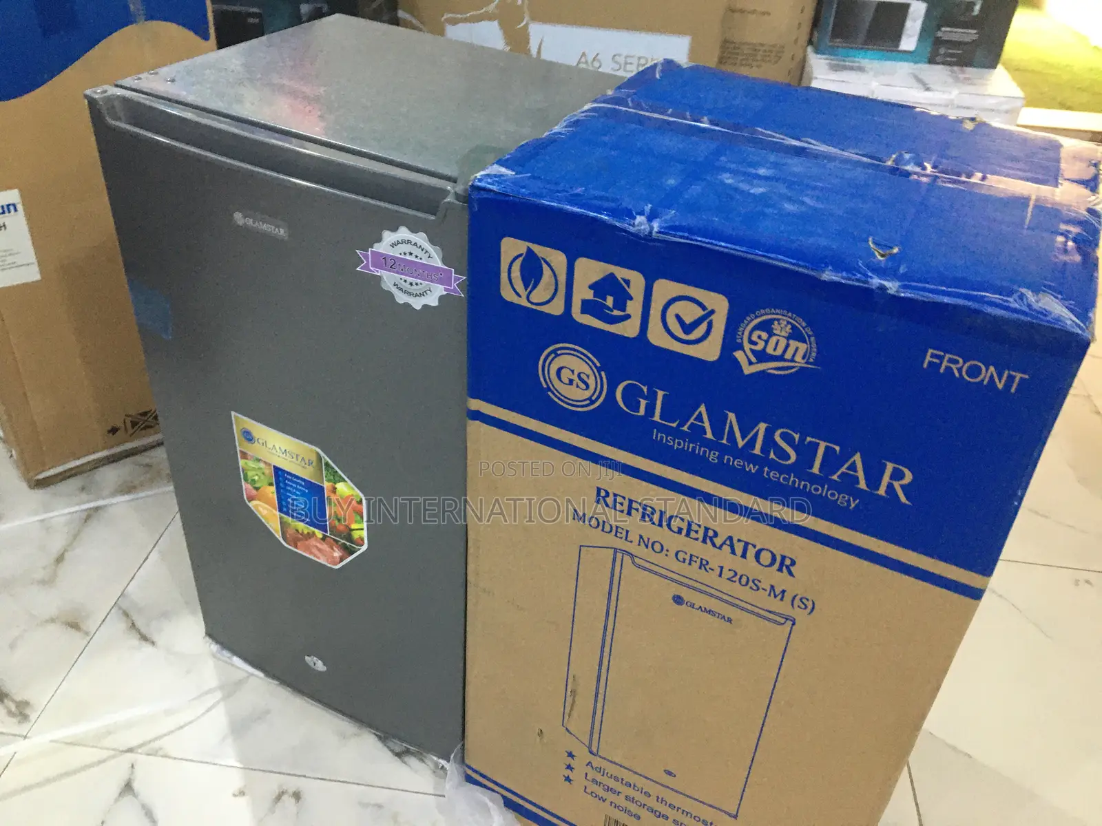 Glamstar 90l Refrigerator With Adjustable Temperature