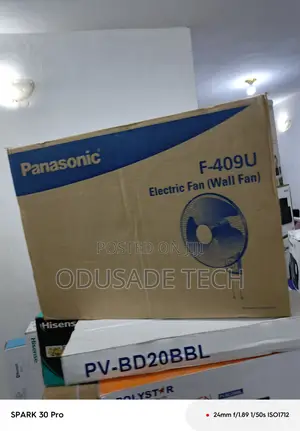 Functional Panasonic Wall Fan F-409u