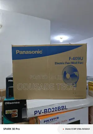 Panasonic F-409u Fan With Steady Airflow