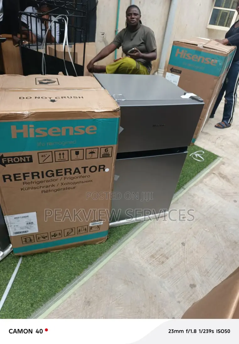 Hisense Two Door 87l Ref-120dr Model