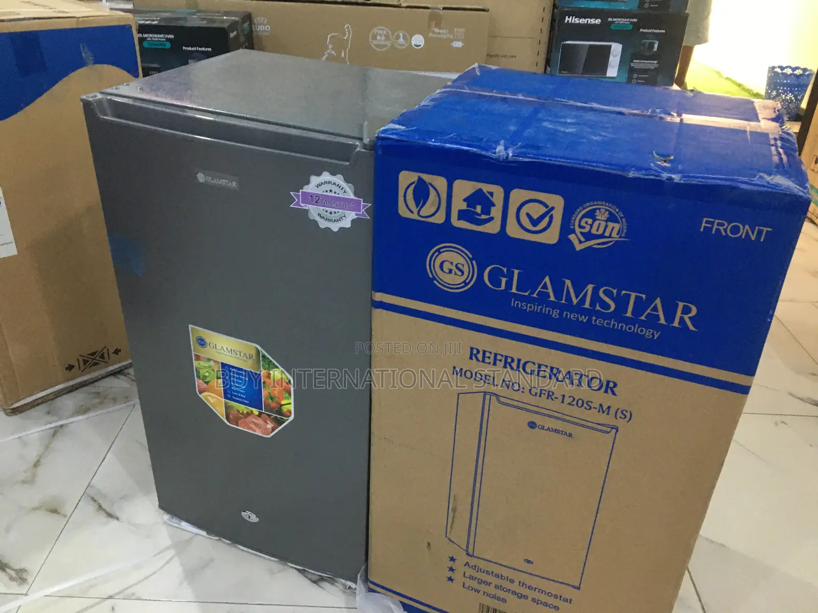 Glamstar 90l Office Fridge – Compact and Efficient